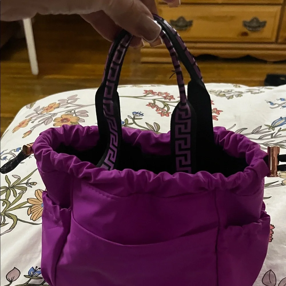 Versace Purple Mini Bag - Picture 3 of 3